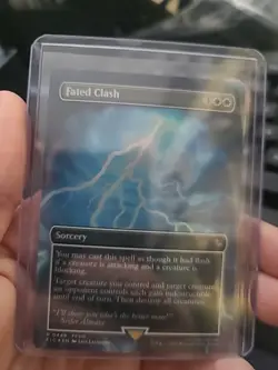 Fated Clash (Borderless) Commander: Final Fantasy Foil - Image 1