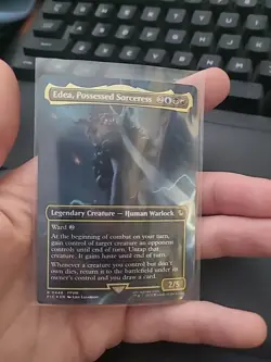 Edea, Possessed Sorceress (Borderless) Commander: Final Fantasy Foil - Image 1