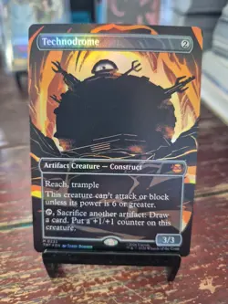 Technodrome (Borderless) Teenage Mutant Ninja Turtles Foil Version - Image 1