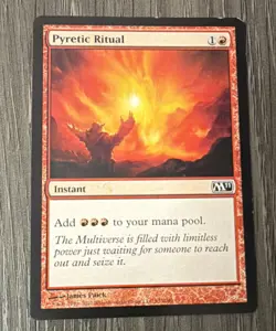 Magic: The Gathering Pyretic Ritual M11 Instant Red Regular English - Image 1