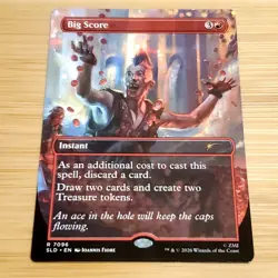 1x Big Score, Fallout Secret Lair 7096, Magic MTG NM - Image 1