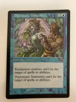 MTG LP Diplomatic Immunity Mercadian Masques Free Shipping In US With Tracking - Image 1
