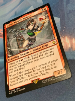 Yuffie, Materia Hunter - Final Fantasy Commander - Rare - NM (see pics) MTG - Image 3
