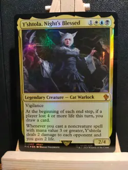 Y'Shtola, Night's Blessed FOIL - Final Fantasy Commander - NM (see pics) MTG - Image 1