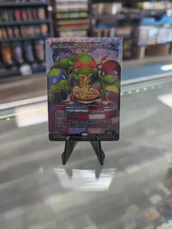 Michelangelo, Weirdness to 11 (Showcase) (Fracture Foil) Teenage Mutant Ninja... - Image 1