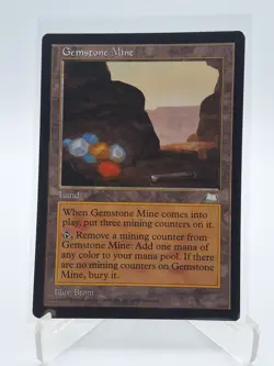 GEMSTONE MINE 1997 magic: the gathering "WEATHERLIGHT" unplayed VINTAGE ORIGINAL - Image 1