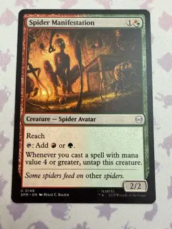 SPIDER MANIFESTATION x4 mtg NM-M Marvel's Spider-Man 4 Common - Image 1