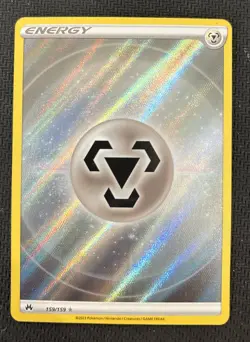 Pokemon - Metal Energy (Texture Full Art) - 159/159 - Crown Zenith - Holo NM - Image 1