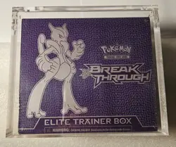 Pokemon TCG XY Breakthrough Elite Trainer Box Mega Mewtwo X ETB Sealed no tears! - Image 1