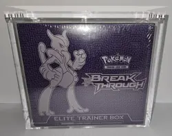 Pokemon TCG XY Breakthrough Elite Trainer Box Mega Mewtwo X ETB Sealed no tears! - Image 2