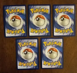 5x Pikachu Card LOT - Pokemon TCG - Assorted Lot - NM - Image 2