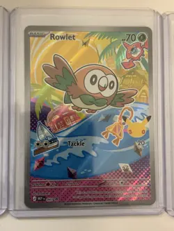 Pokemon Rowlet Basic Stamped Holo 043/MEP HP 70 The Pokemon Company Pokemon TCG - Image 1