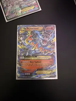 Pokemon Sylveon EX & Mega Charizard EX Holo Card Lot - 2 Cards - Image 2
