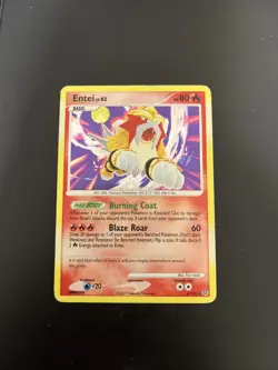 Entei - 4/132 - Holo Rare Diamond & Pearl Secret Wonders Pokemon HP - Image 1