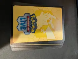 50 Pokemon TCG Online Unused Code Cards S&V and Mega Evo. - Sent By Message - Image 1