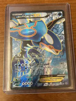 Kyogre EX 148/160 XY Primal Clash Holo Rare Full Art Pokemon Card DMG LP! - Image 1