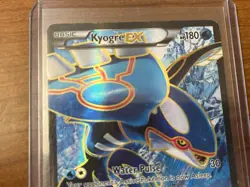 Kyogre EX 148/160 XY Primal Clash Holo Rare Full Art Pokemon Card DMG LP! - Image 2