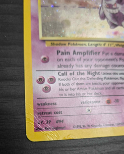 Pokemon Sabrina's Gengar 14/132 Gym Heroes Holo Heavily Played/Poor (See photos) - Image 2