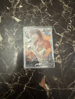 Pokemon Charizard V (Alternate Full Art) 154/172 Swsh09: Brilliant Stars Holo - Image 1