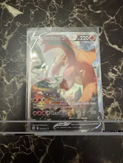 Pokemon Charizard V (Alternate Full Art) 154/172 Swsh09: Brilliant Stars Holo - Image 2