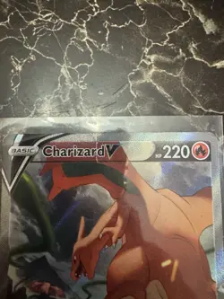 Pokemon Charizard V (Alternate Full Art) 154/172 Swsh09: Brilliant Stars Holo - Image 3