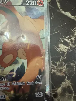 Pokemon Charizard V (Alternate Full Art) 154/172 Swsh09: Brilliant Stars Holo - Image 4