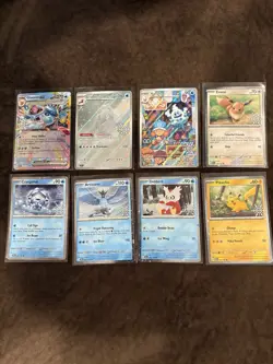 Pokemon 2025 Holiday Calendar Stamped Promos (COMPLETE SET OF 8) - Image 1