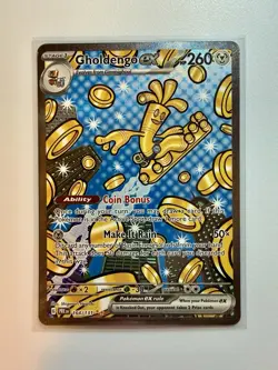 Gholdengo EX 164/131 Special Illustration Rare | Pokemon Prismatic Evolutions NM - Image 1