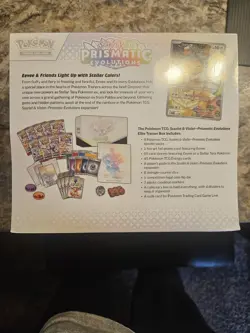 Pokemon TCG Prismatic Evolutions ETB Elite Trainer Box Factory Sealed - Image 3