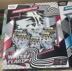 Pokemon Black Bolt & White Flare Binder Collection Bundle Set of 2 - Image 2