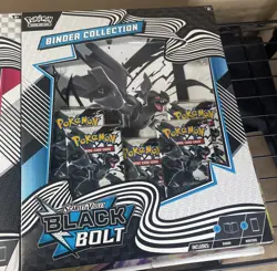 Pokemon Black Bolt & White Flare Binder Collection Bundle Set of 2 - Image 3