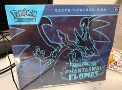Pokemon TCG Mega Evolution Phantasmal Flames Elite Trainer Box ETB New Sealed - Image 1