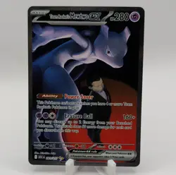 Team Rocket's Mewtwo EX 231/182 Sv10 Destined Rivals Holo 280 HP Rare Pokemon T… - Image 3