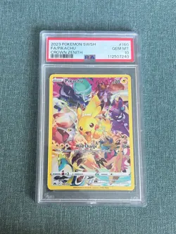 PSA 10 (GEM MT) Pikachu [160/159] - Pokemon TCG Crown Zenith Illustration Rare - Image 3