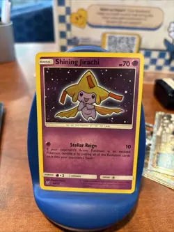 Pokemon TCG Shining Jirachi 42/73 Shiny Holo Rare, Near Mint Condition - Image 1