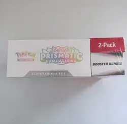 Pokemon Prismatic Evolutions ETB + Booster Bundle 2-Pack Sealed Eevee - Image 2