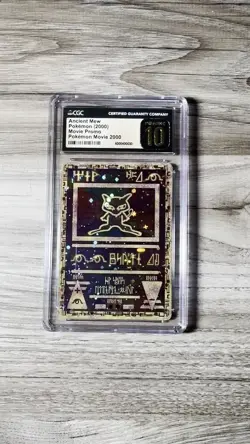 Pokemon Ancient Mew Movie Promo CGC PRISTINE 10 - POP 200 w/swirl! “Nintendo” - Image 2
