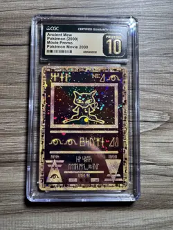 Pokemon Ancient Mew Movie Promo CGC PRISTINE 10 - POP 200 w/swirl! “Nintendo” - Image 3