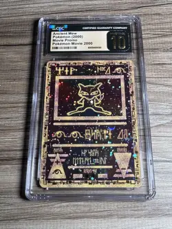 Pokemon Ancient Mew Movie Promo CGC PRISTINE 10 - POP 200 w/swirl! “Nintendo” - Image 4