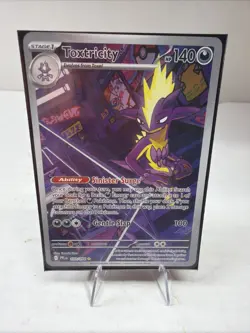 Pokemon TCG Toxtricity Phantasmal Flames Illustration Rare 103/094 - Image 1