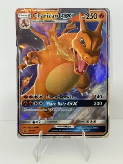 Charizard GX SM211 Promo Black Star Sun & Moon Near Mint Condition - Image 3