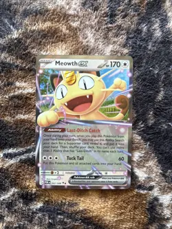 Meowth ex 62/88 Double Rare Pokemon Perfect Order ME03 - Image 1