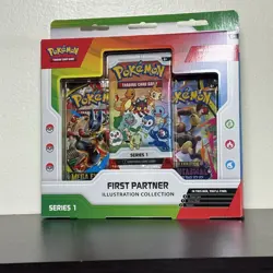 Pokemon TCG First Partner Illustration Collection Series 1 New Sealed - Image 1