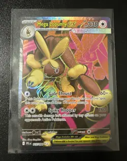 2025 Pokemon Phantasmal Flames Mega Lopunny ex Ultra Rare #115/094 - Image 1
