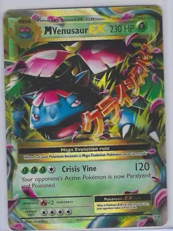 2016 Pokemon XY Evolutions EVO #2/108 M Venusaur EX - Image 1