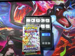 VERY HEAVY! GOD PACKUU SIRUU 22.38g Prismatic Evolutions Pokemon Booster - Image 1