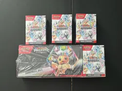 Pokemon Prismatic Evolutions Surprise Box Booster Bundle Lot Sealed Read Descrip - Image 1
