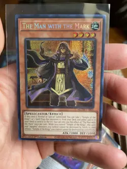 YuGiOh The Man with the Mark 1st Edition MZTM-EN001 Secret Rare - Image 2