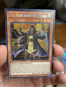 YuGiOh The Man with the Mark 1st Edition MZTM-EN001 Secret Rare - Image 3