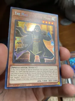 YuGiOh The Man with the Mark 1st Edition MZTM-EN001 Secret Rare - Image 4
